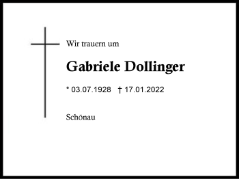 Gabriele Dollinger
