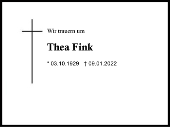 Thea Fink
