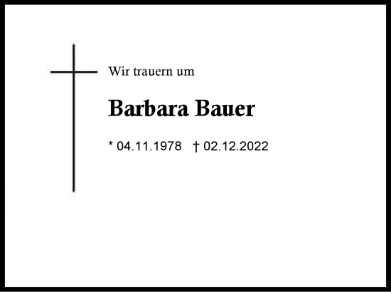 Barbara Bauer