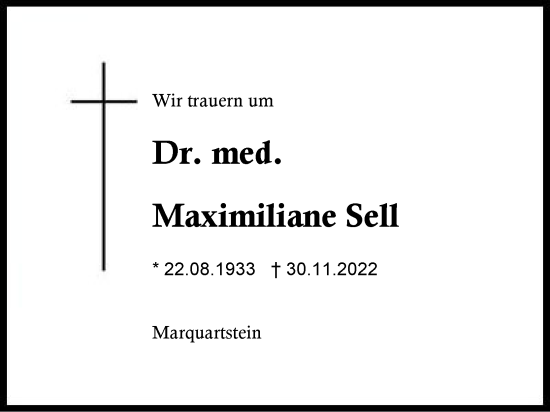 Maximiliane Sell