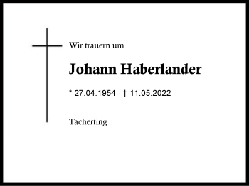 Johann Haberlander
