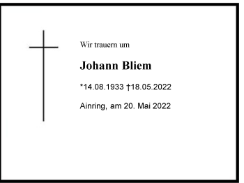 Johann Bliem