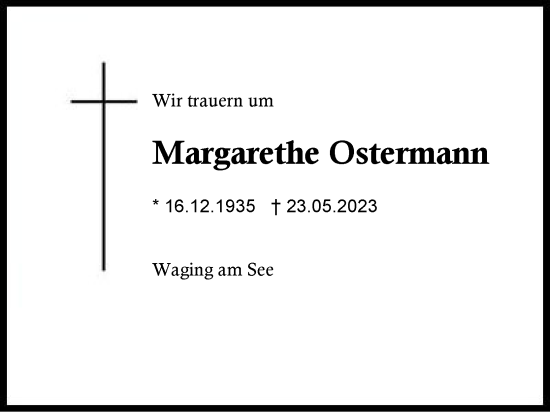 Margarethe Ostermann